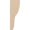Ekena Millwork 2"W x 4"D x 12"H Thin Greensboro Rough Cedar Woodgrain TimberThane Corbel, Primed Tan CORUR02X04X12GRNRCPR - alternate 4